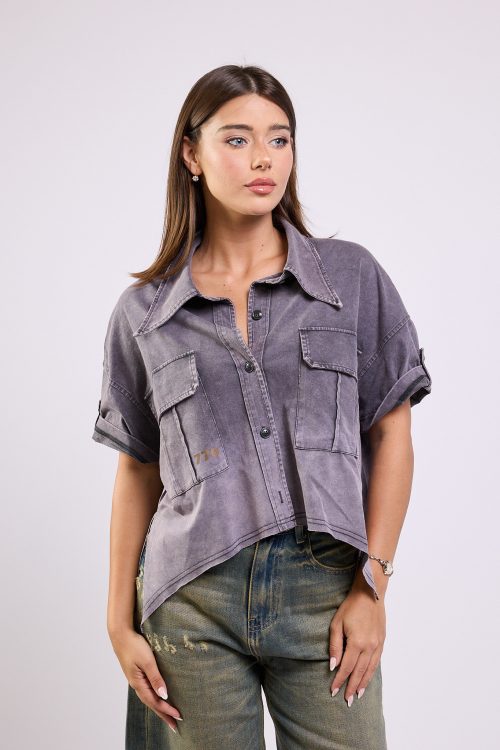 770 Washed Short Button-Up Shirt