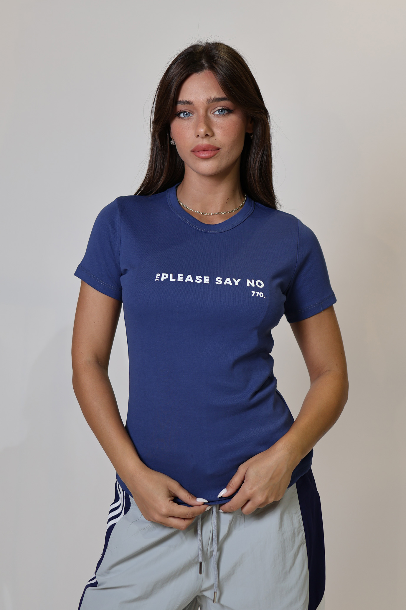 SEVEN Basic Shirt with V-Neck Collar